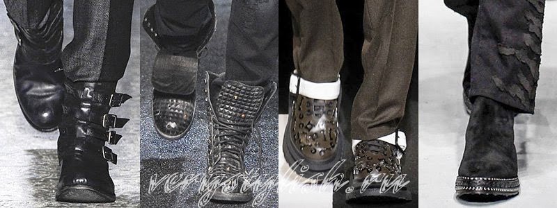 Winter 2015 Men's Shoes Fashion Trends