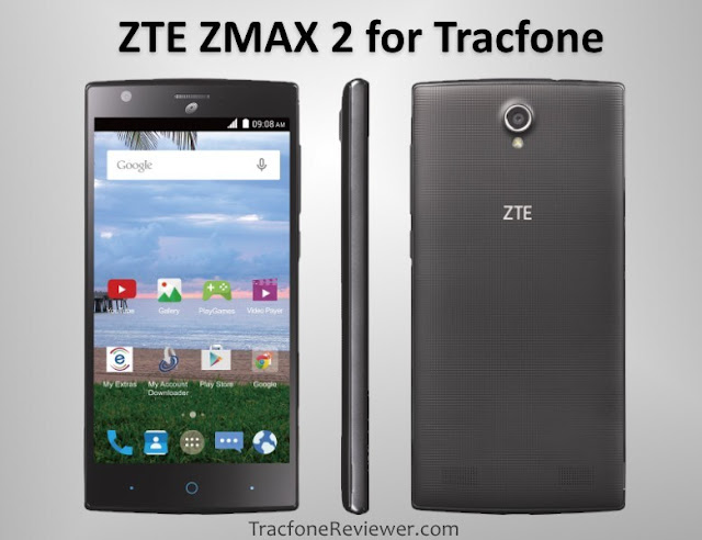 ZTE ZMAX 2 tracfone review