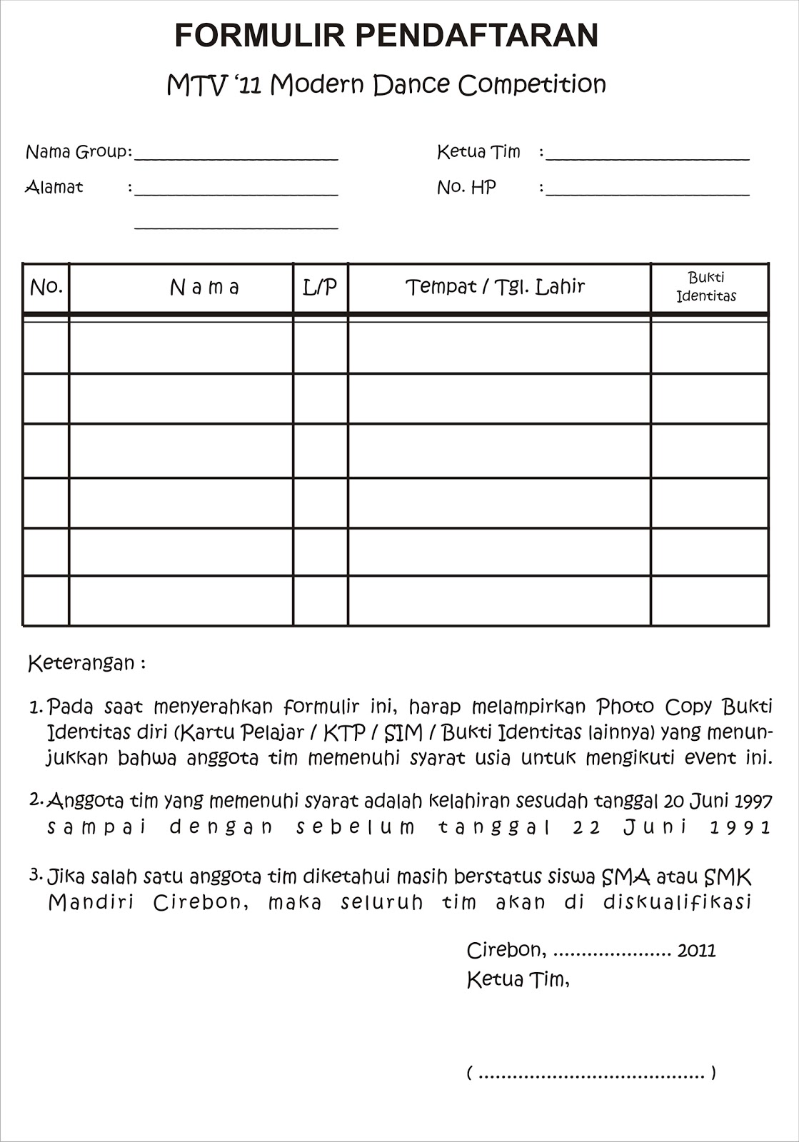 4 INFO DOWNLOAD FORM PENDAFTARAN MAN BUNTET CIREBON PDF DOC 2019 - INFO DAFTAR