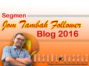 Segmen Jom Tambah Follower Blog 2016