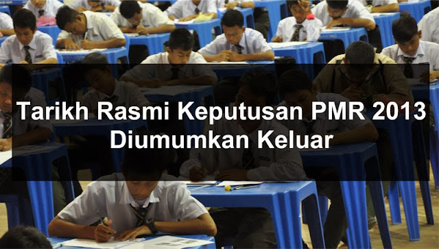 Semakan Keputusan PMR 2013 - Online dan SMS