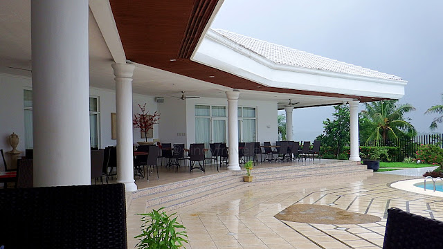 back of the house open dining area at Pasqualino's Ristorante Italiano