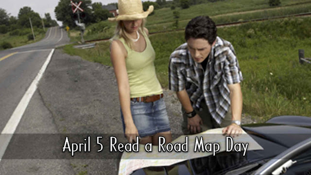 April 5 Read a Road Map Day