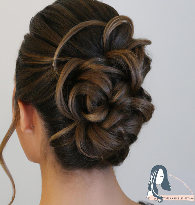 The classic French twist hairstyle