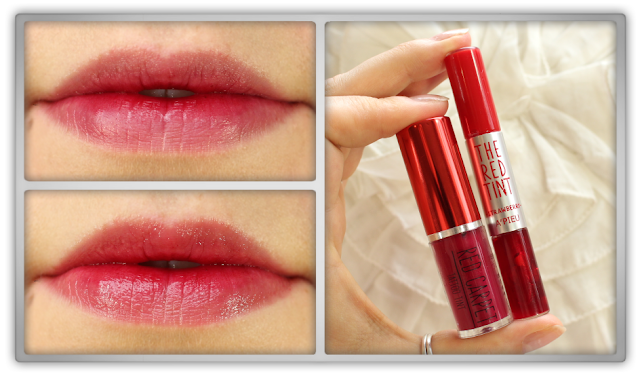 A'PIEU The Red Tint Berry, Strawberry Grapefruit Haul Review kbeauty lip beauty blogger korean 어퓨 더 빨간 틴트