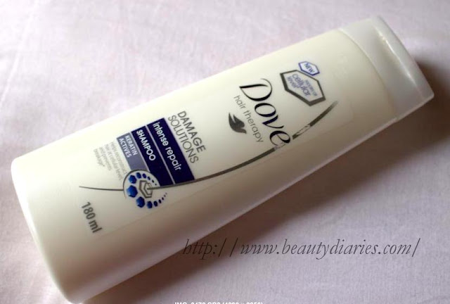 Dove Hair Therapy Damage Solutions Intense Repair Shampoo with Keratin Actives