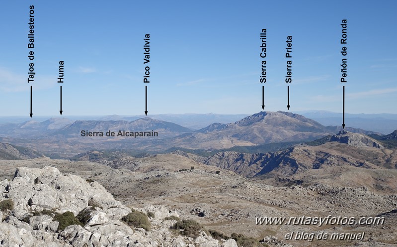 La Hidalga - Cerro Frío - Cancho de la Pitarra - Carramolo del Queso