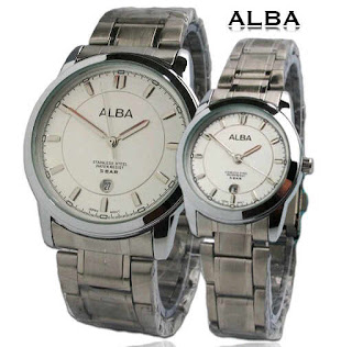 jam tangan couple murah alba 