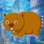 Games4King - G4K Effete Wombat Escape Game