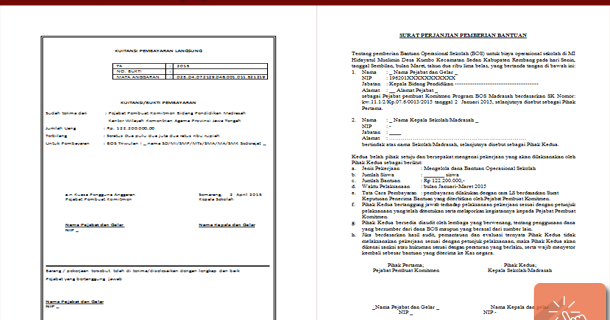 Format Surat Rasmi Rayuan Masuk Asrama - Rasmi W