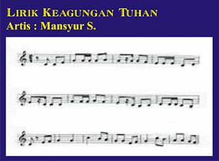 Lirik Keagungan Tuhan