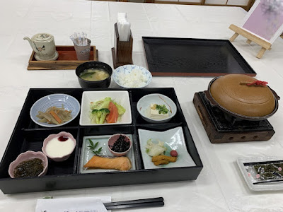 山江温泉ほたるの朝食