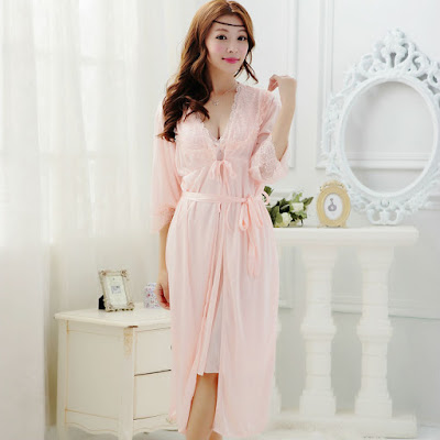 Desain Baju Kimono Tidur Berendah Sexy Import