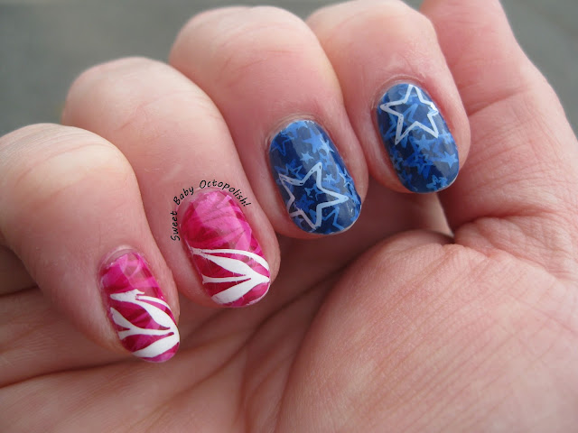 4th of July pond manicure