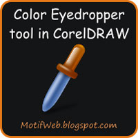Color Eyedropper Tool in CorelDRAW