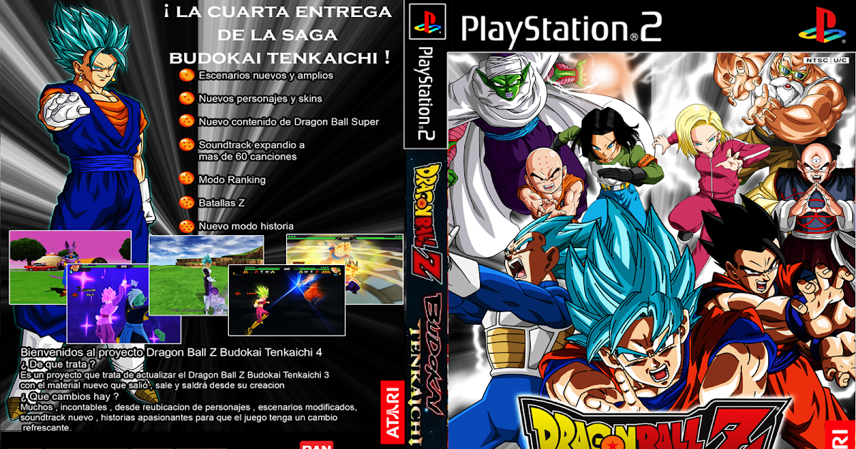 Revivendo a Nostalgia Do PS2: Dragon Ball Z Budokai Tenkaichi 4 Beta 8 Ps2