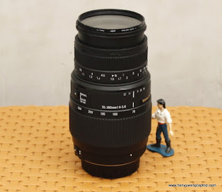 Jual Lensa Tele Sigma 70-300 for Canon Bekas Banyuwangi