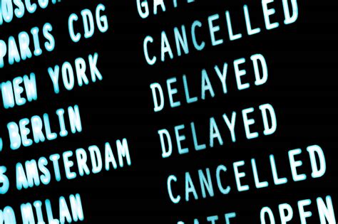 Delayed Flight - Only Insurance Can Cover You