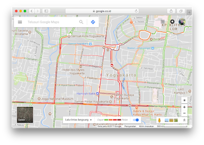 Cara Melihat Kemacetan Lalu Lintas Di Google Maps