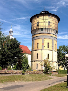 Szprotawa wieża ciśńień - Sprottau wasserturm