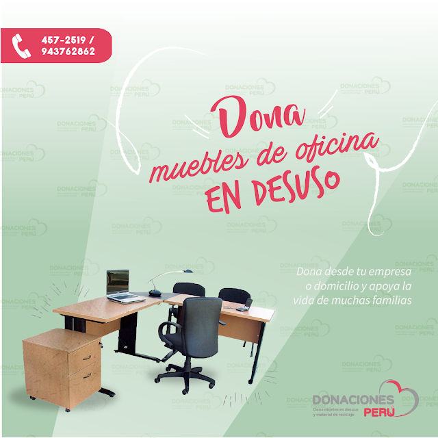 Dona Muebles de oficina en desuso