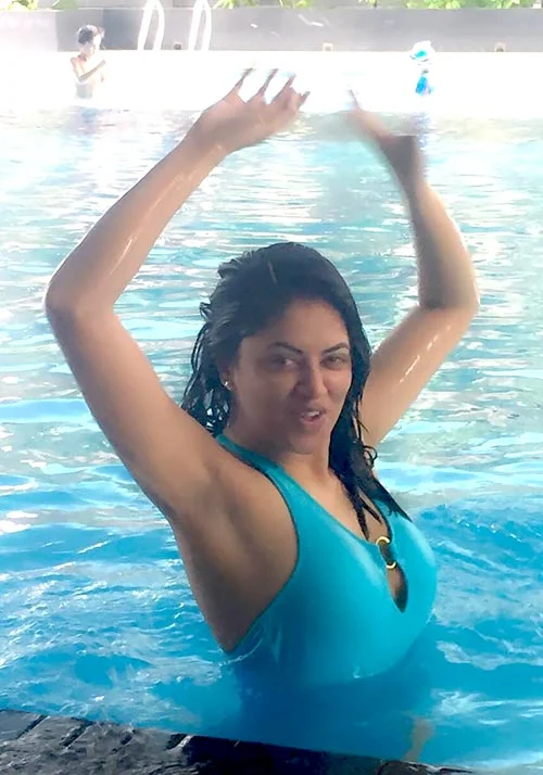 kavita kaushik bikini hot indian tv actress