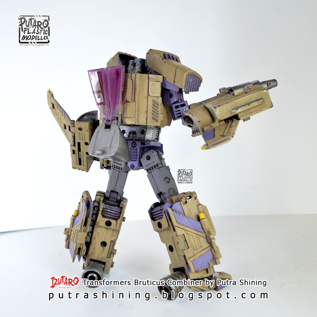 Toy Custom Paint: Transformers Bruticus Combiner by Putra Shining