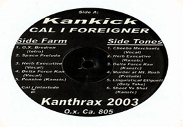 Kan Kick - Cal I Foreigner EP - Cover