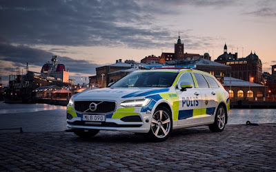 Volvo V90 for the Swedish Police 2017