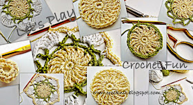 free crochet patterns, how to crochet, coasters, home decor, five petal flower,