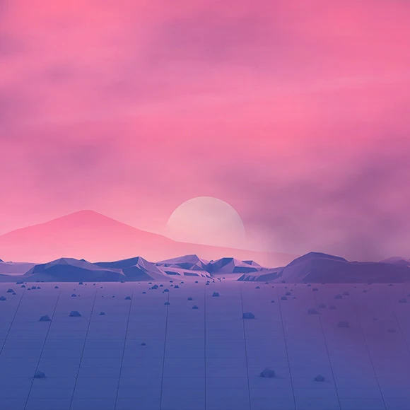 Vapor Wave Plateau Wallpaper Engine