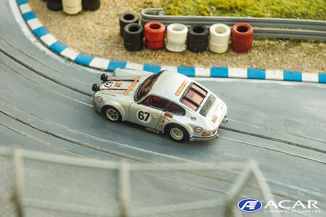 Porsche 911 S 24h Le Mans 1970 Jacques Dechaumel #67 Slot Car