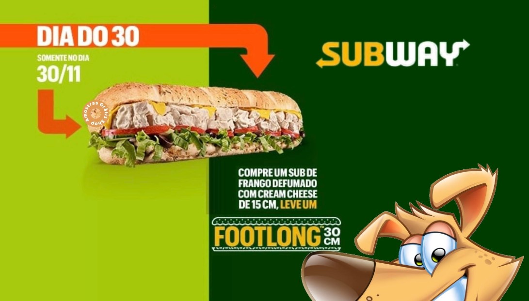 Subway Brasil - Você: Quando vai rolar aquela promoção do compra