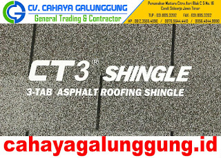 Atap Cti CT3 Tab Shingles Bitumen