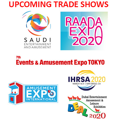 iPlayCO, Amusement Expo, IHRSA, SEA2020, DEAL,