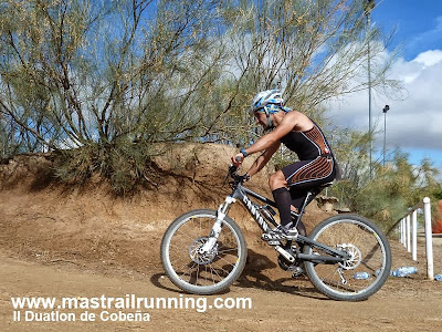 Segmento MTB  II Duatlon de Cobeña.