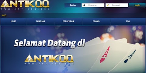 AntikQQ - Daftar Situs Pkv Games Bandar Judi QQ Online Terpercaya 2020
