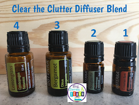 Get Inspired to Cut the Clutter with this essential oil diffuser blend