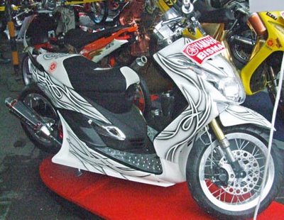  Modifikasi  Motor Mio  Cw  2010 MOTORCYCLE DESIGNS