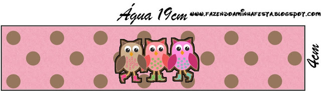 Owls with Boots: Free Printable Quinceanera Candy Bar Labels.