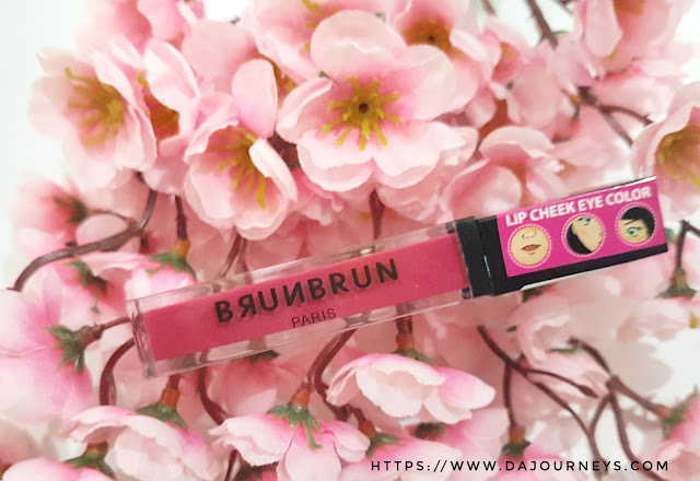 Review BRUNBRUN Paris Lip Cheek Eye Color Spicy