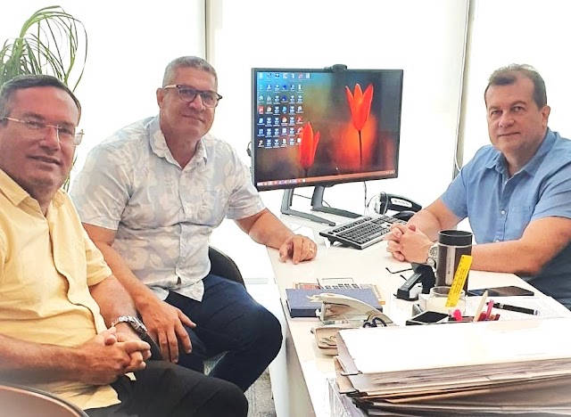 Waldemar se reune com pré-candidato do Avante em Camaragibe