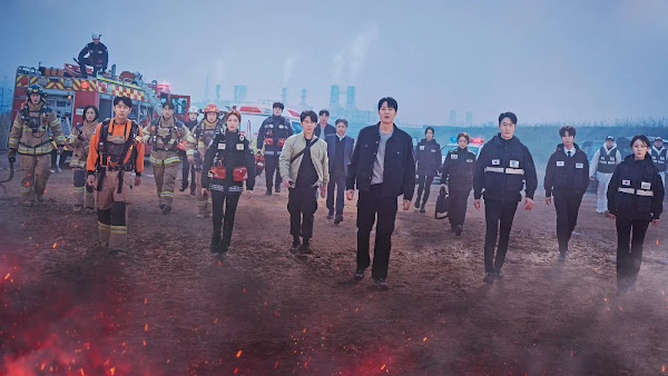  'The First Responders' is a thrilling police-firefighter collaboration drama starring Kim Rae-won, Son Ho-jun, and Gong Seung-yeon, blending rescue action with emotional stakes.