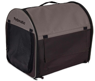 Petmate Single Door Collapsible Soft-Sided Cat Crate