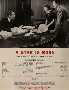 Janet Gaynor Fredric March A Star Is Born