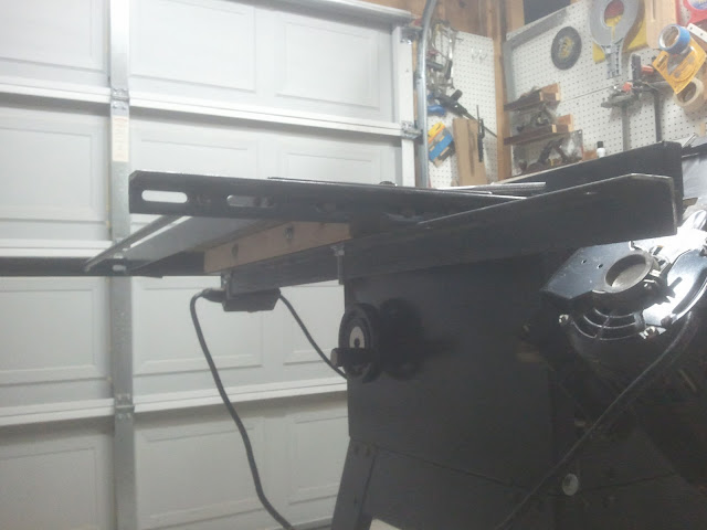 woodworking plans table saw extension