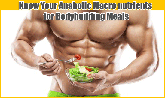 Macro nutrients for Bodybuilding Meals