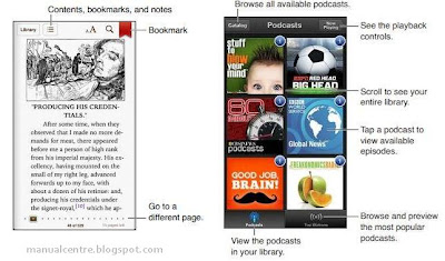 Using iBooks and Podcast - Read on Page 109 / 113