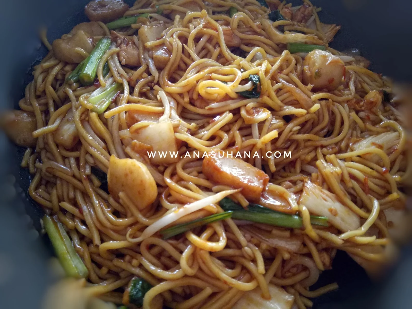 Resipi Mee Goreng Basah dan Cepat