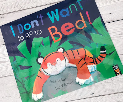 I don't want to go to bed book cover